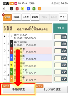 予想印2